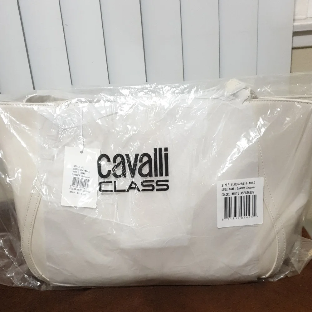 Cavalli Sandra Shopper Tote Bag - Picture 3 of 7